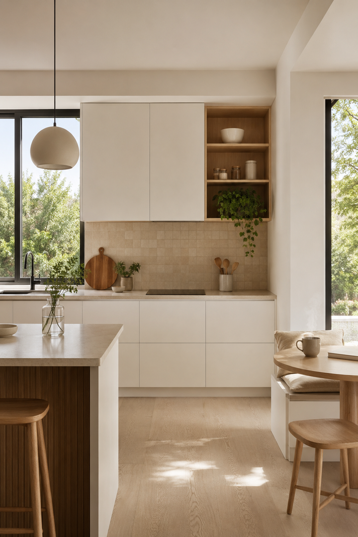 How Warm Beige & Soft White Kitchens Create a Space That Looks Intentional From the First Glance — inspiration 4 of 22