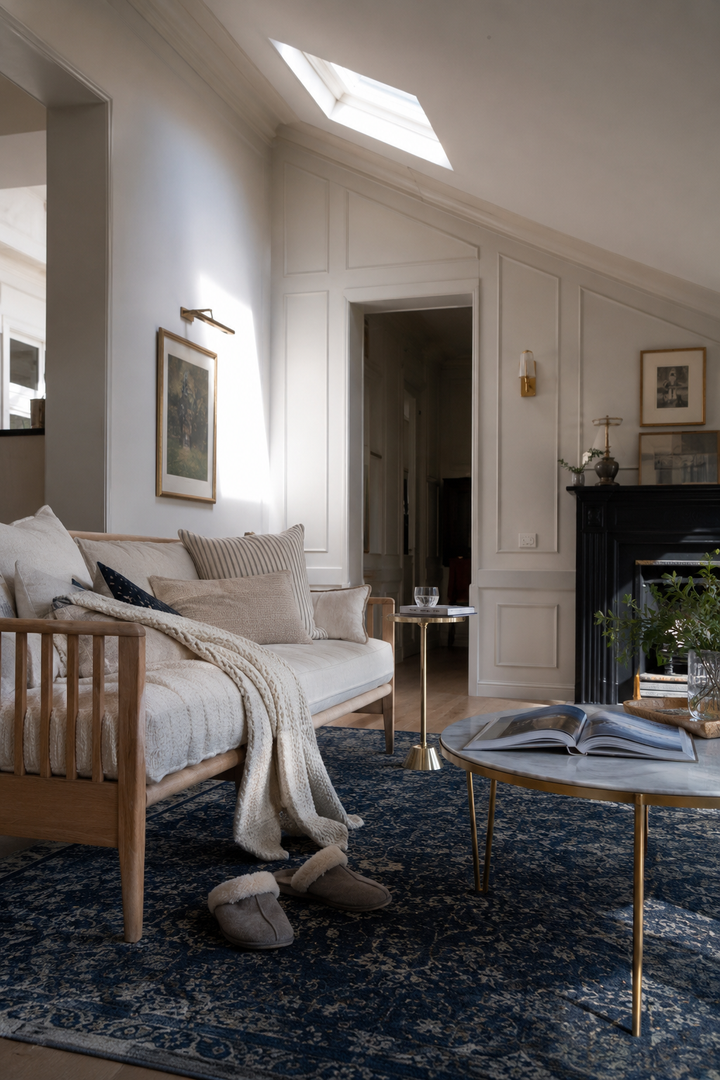 Navy Blue & Burnished Brass Living Rooms Ideas for the Woman Who Wants Every Corner to Look Cons… — inspiration 10 of 17