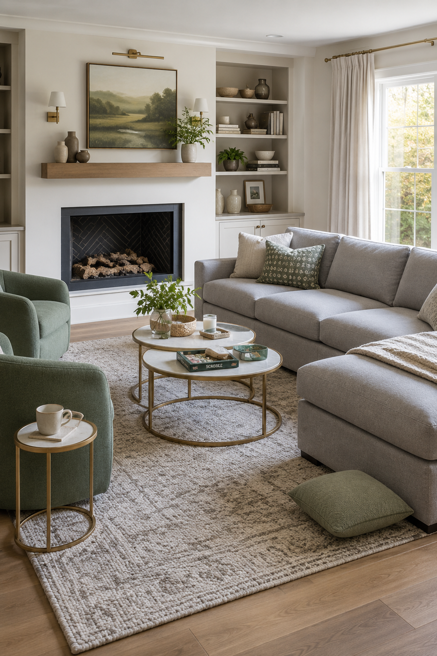 How to Make Gray and Green Living Rooms Feel Personal, Polished, and Easy to Live With — inspiration 11 of 15