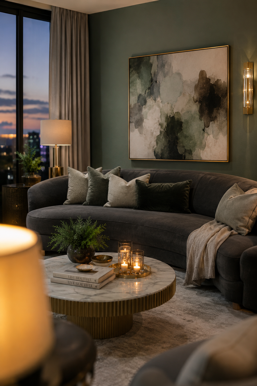 How to Make Gray and Green Living Rooms Feel Personal, Polished, and Easy to Live With — inspiration 8 of 15