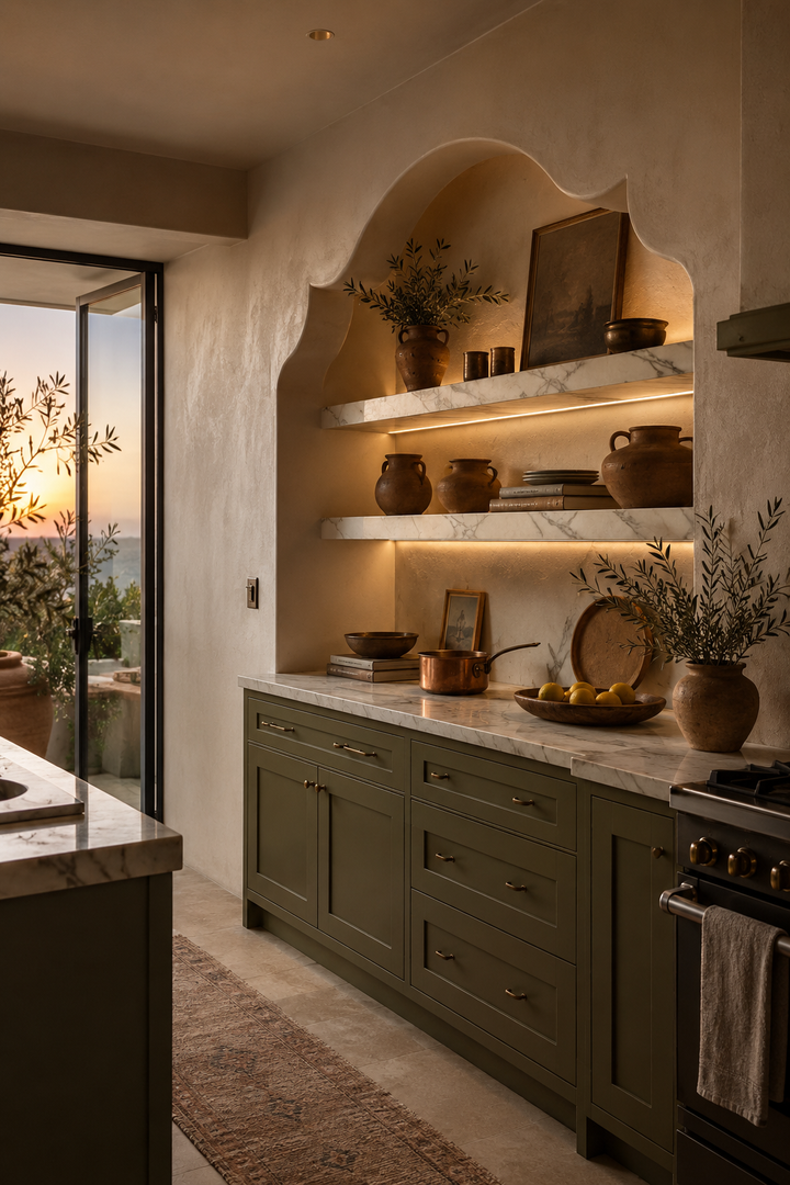 32 Small Luxury Kitchen Ideas with Marble Shelves and Soft Light β inspiration 32 of 32