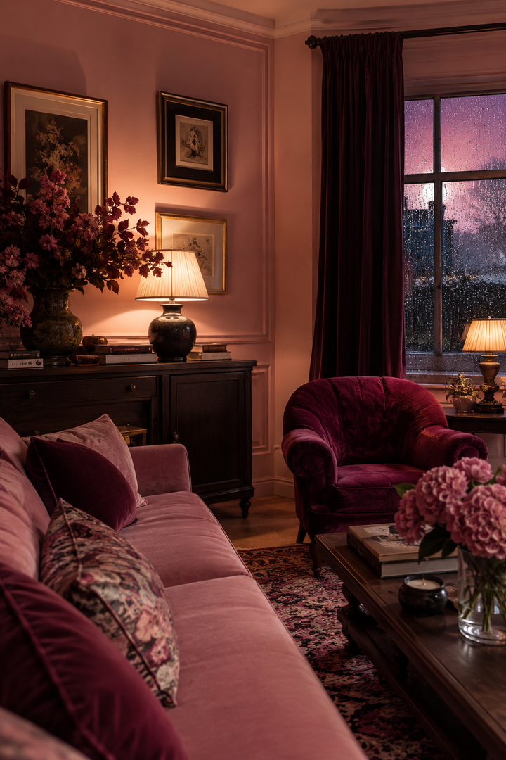 24 Pink Living Room Design Ideas for Women Who Love a Soft and Stylish Home β inspiration 7 of 24