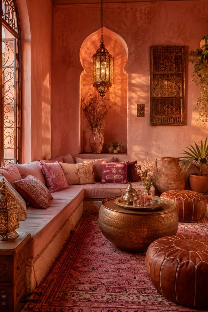 24 Pink Living Room Design Ideas for Women Who Love a Soft and Stylish Home β inspiration 19 of 24