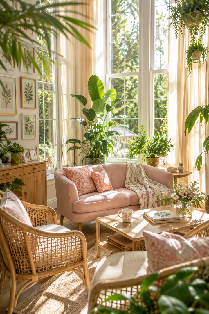 24 Pink Living Room Design Ideas for Women Who Love a Soft and Stylish Home β inspiration 23 of 24