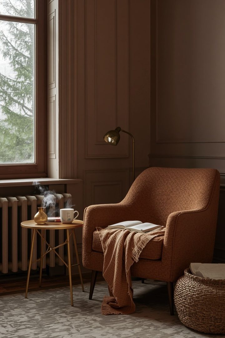 How Brown and Gold Living Rooms Create a Confident Home for Women — inspiration 14 of 15