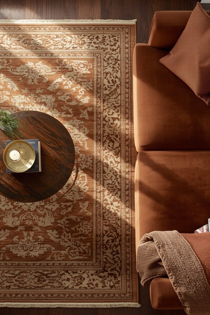 How Brown and Gold Living Rooms Create a Confident Home for Women — inspiration 10 of 15