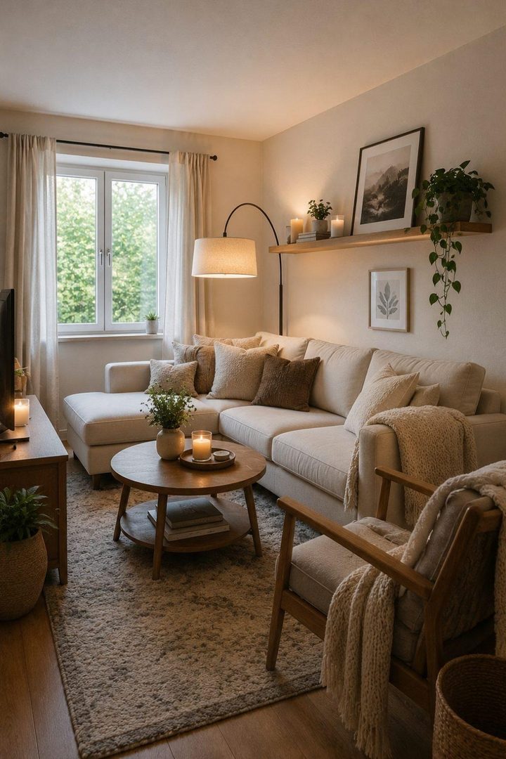 Warmly Styled 76 Cozy Living Room Design Ideas — inspiration 3 of 76