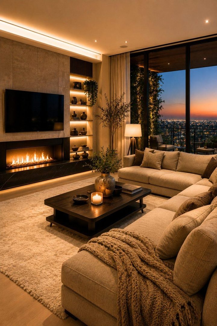 Warmly Styled 76 Cozy Living Room Design Ideas — inspiration 5 of 76