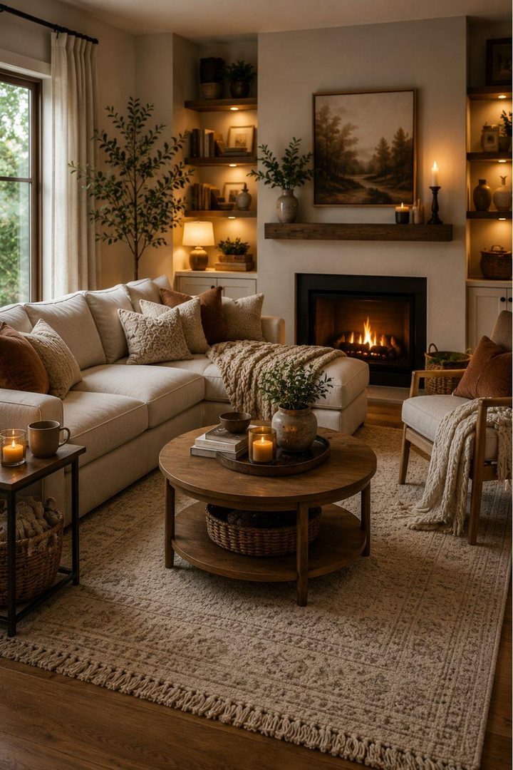 Warmly Styled 76 Cozy Living Room Design Ideas — inspiration 8 of 76