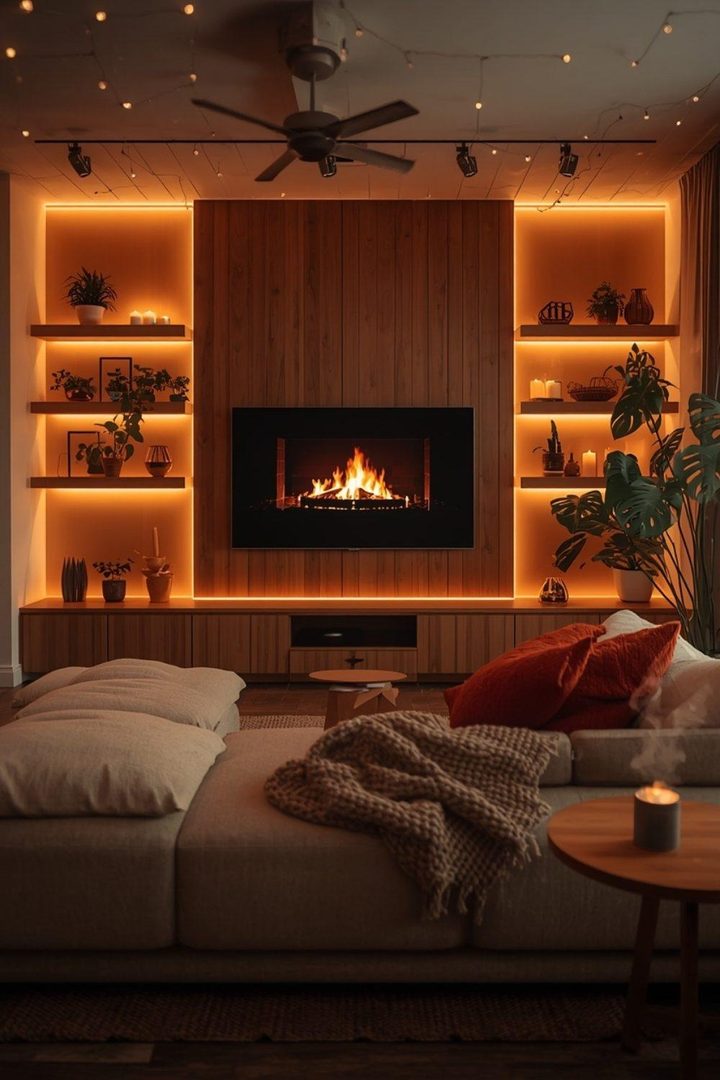 Warmly Styled 76 Cozy Living Room Design Ideas — inspiration 45 of 76