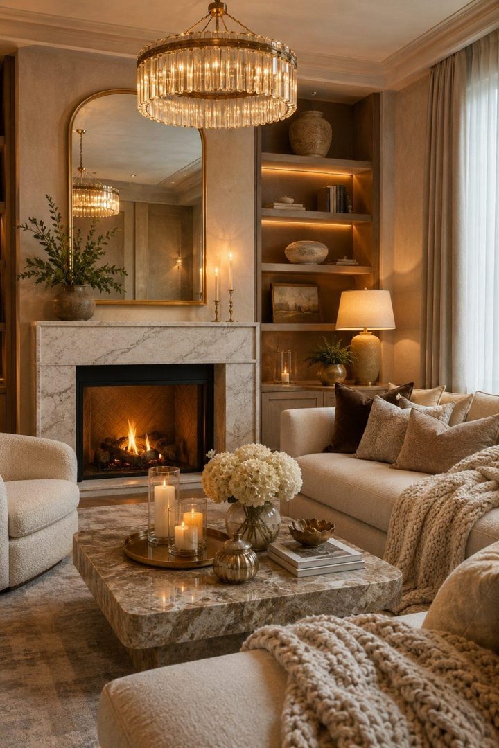 Warmly Styled 76 Cozy Living Room Design Ideas — inspiration 74 of 76