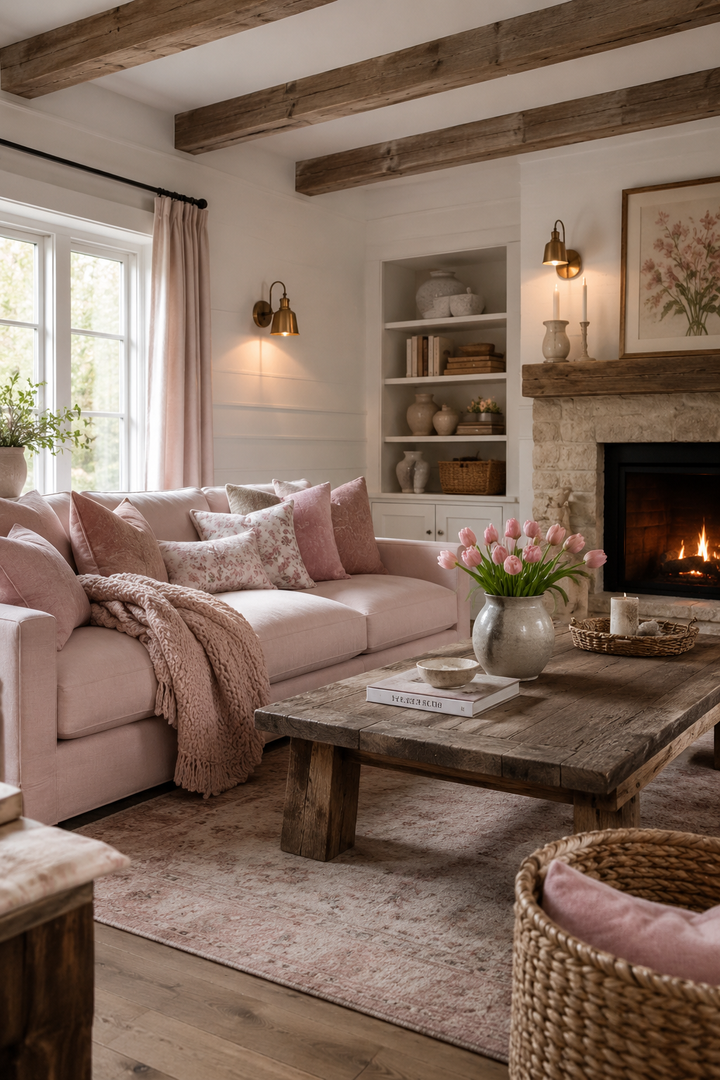23 Built-In Shelf Living Room Ideas with Cozy Styled Details — inspiration 4 of 23