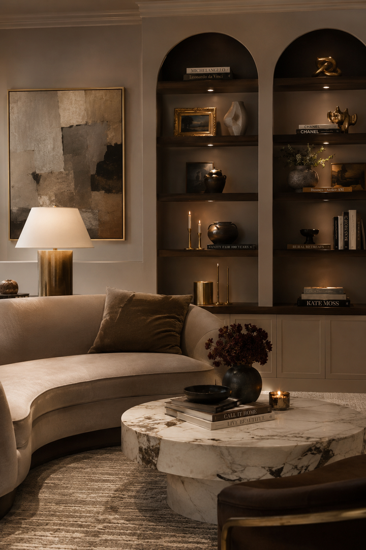 23 Built-In Shelf Living Room Ideas with Cozy Styled Details — inspiration 15 of 23