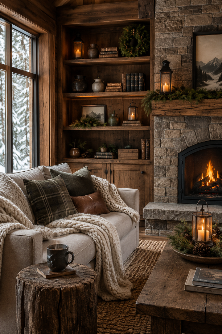 23 Built-In Shelf Living Room Ideas with Cozy Styled Details — inspiration 21 of 23