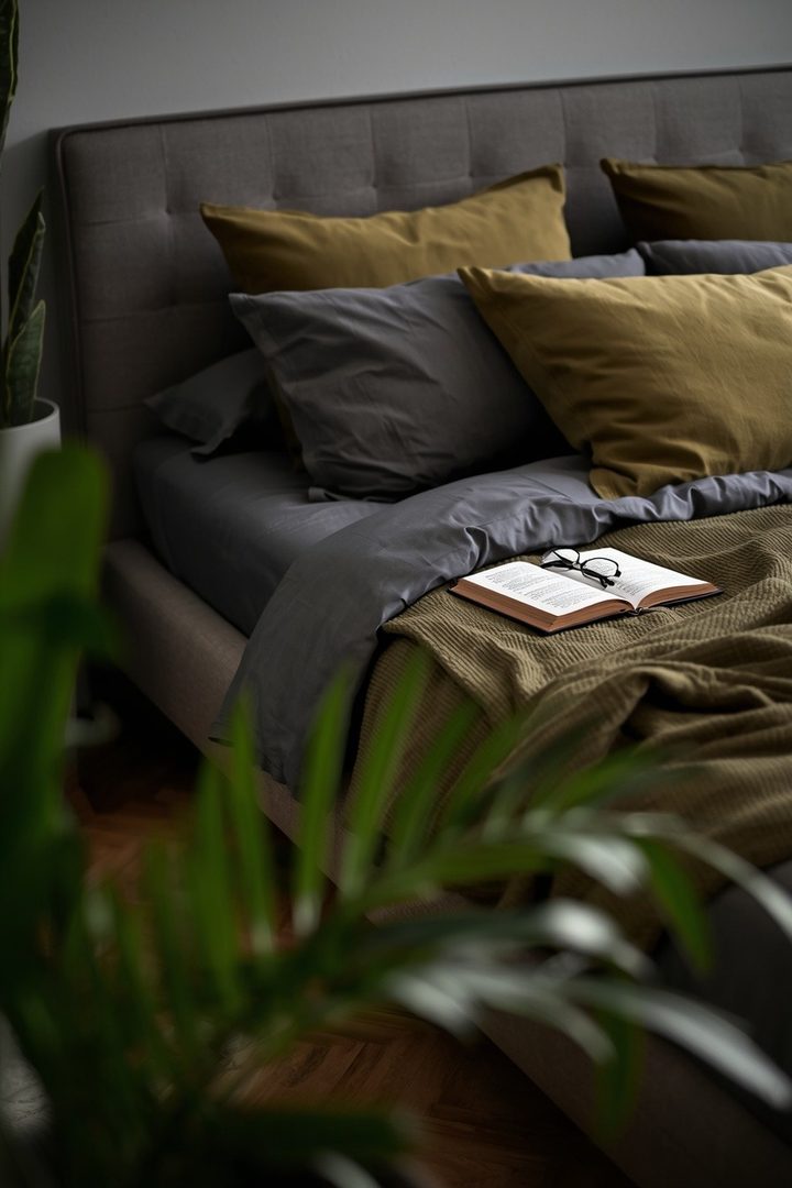 When Gray and Green Bedrooms Start Making the Whole Room Feel Finished β inspiration 3 of 17