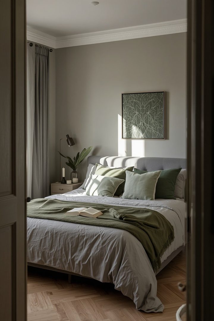 When Gray and Green Bedrooms Start Making the Whole Room Feel Finished β inspiration 17 of 17