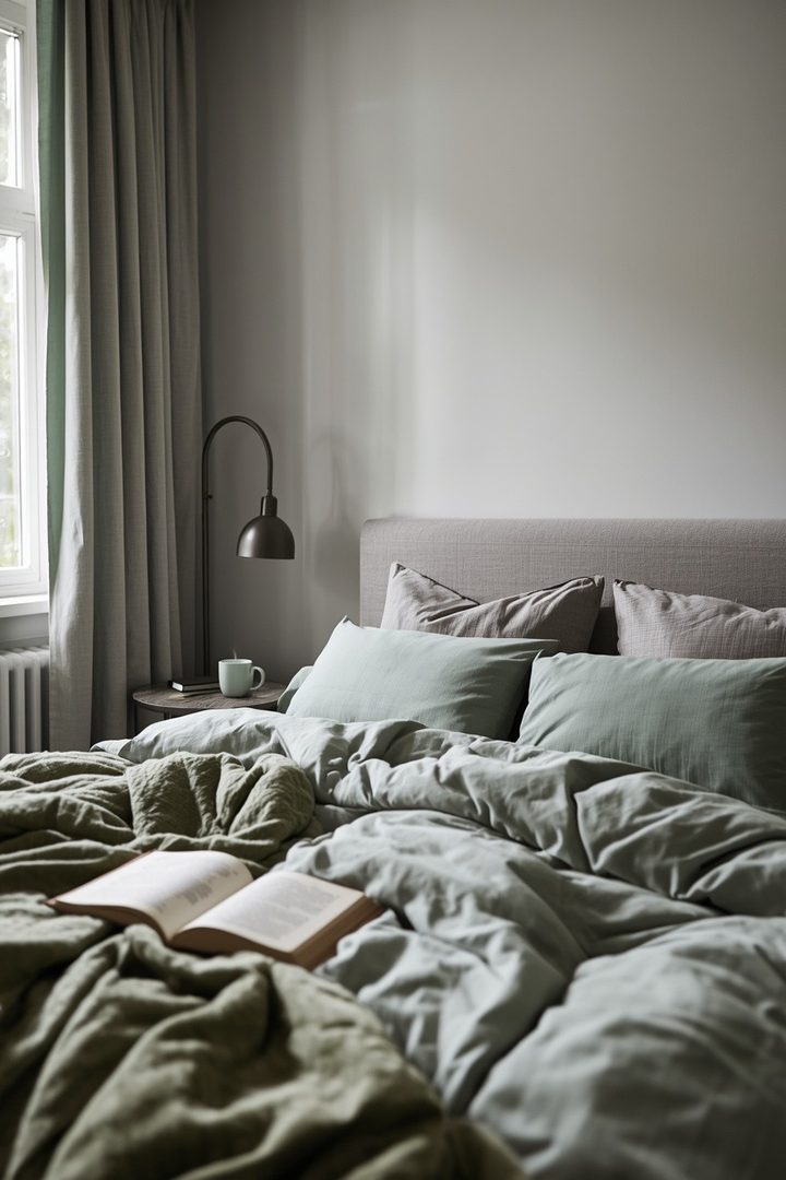When Gray and Green Bedrooms Start Making the Whole Room Feel Finished β inspiration 2 of 17