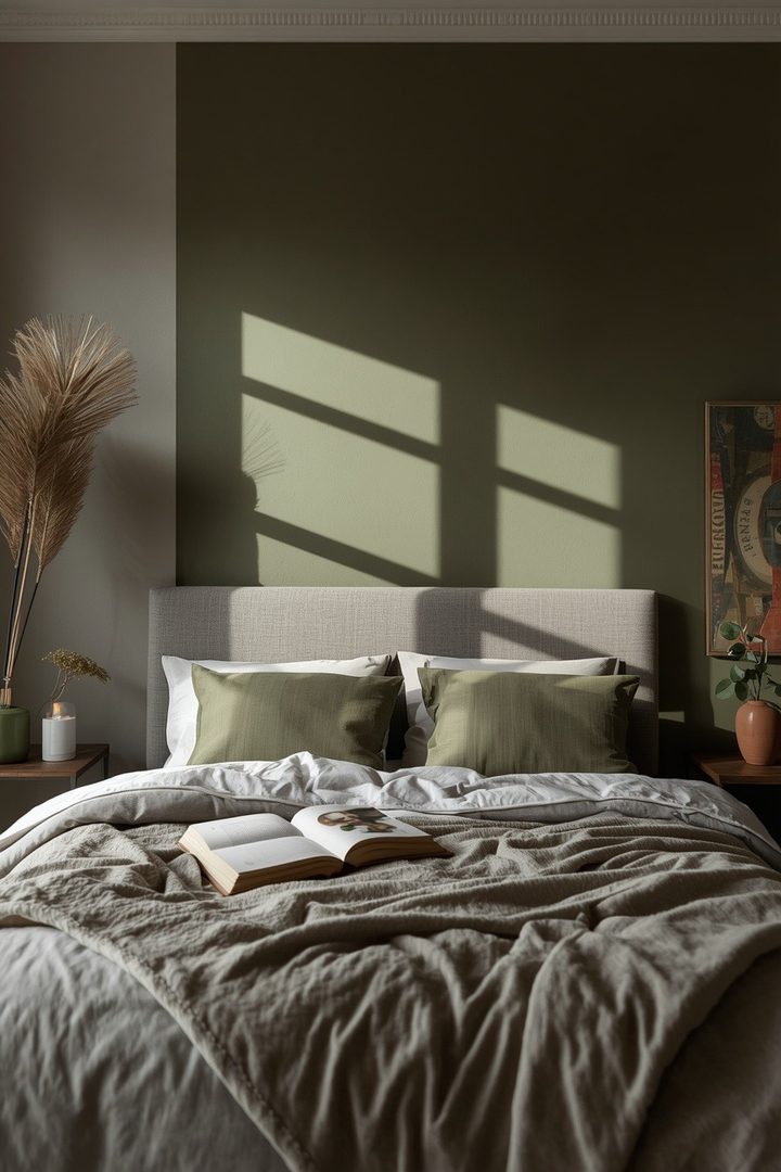 When Gray and Green Bedrooms Start Making the Whole Room Feel Finished β inspiration 4 of 17