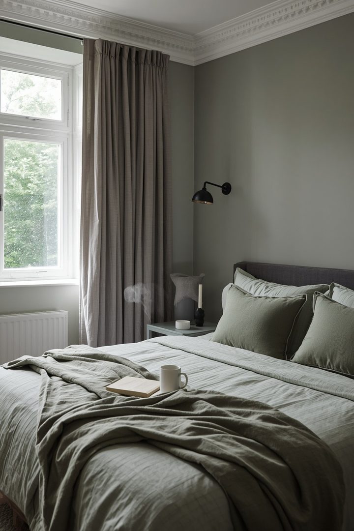 When Gray and Green Bedrooms Start Making the Whole Room Feel Finished β inspiration 13 of 17