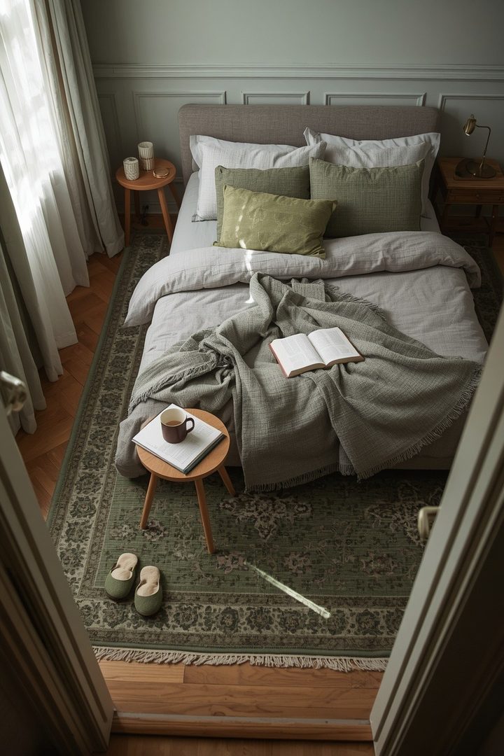 When Gray and Green Bedrooms Start Making the Whole Room Feel Finished β inspiration 8 of 17