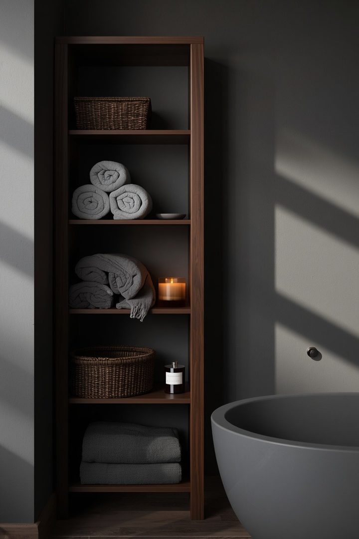 Slate Gray & Dark Walnut 20 Bathroom Ideas for a Finished Bathroom Look β inspiration 5 of 21