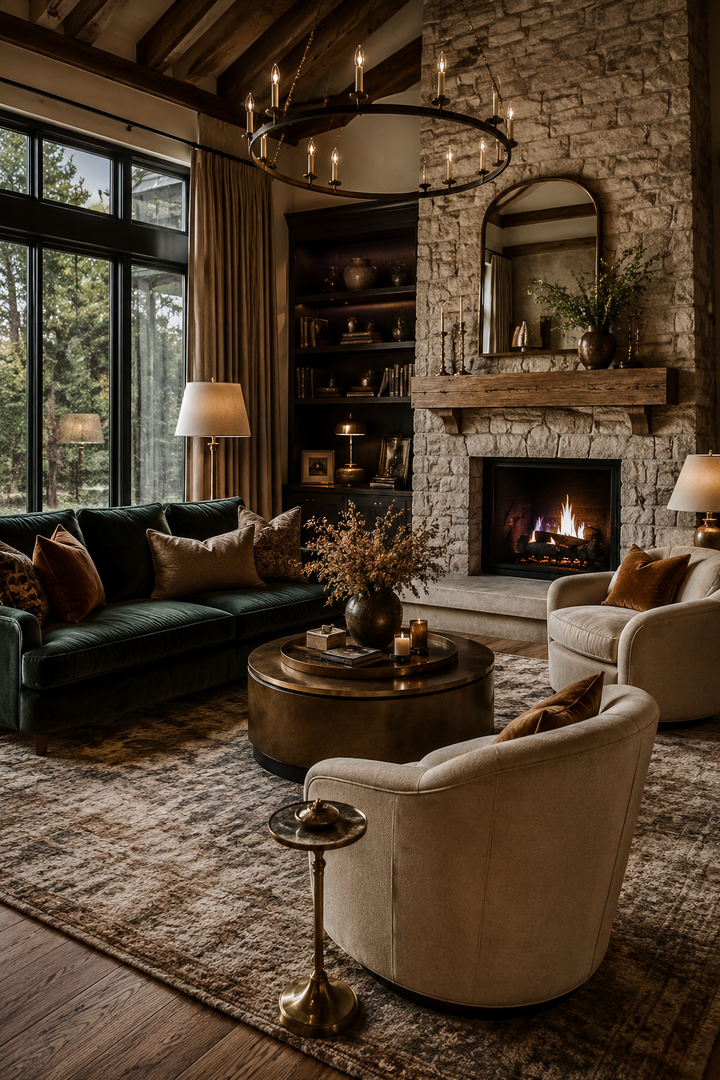 Seating Ideas in Cozy Living Room for a Comfortable Conversation Space β inspiration 8 of 17