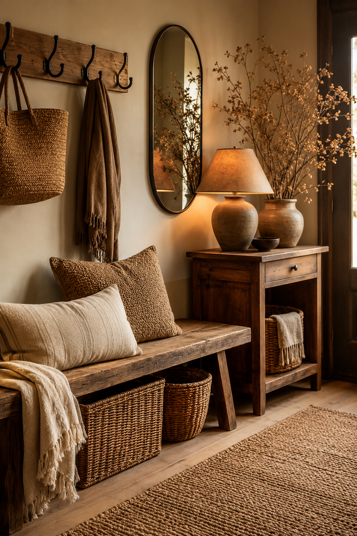 16 Warm Entryway Home Decor Ideas β inspiration 15 of 16