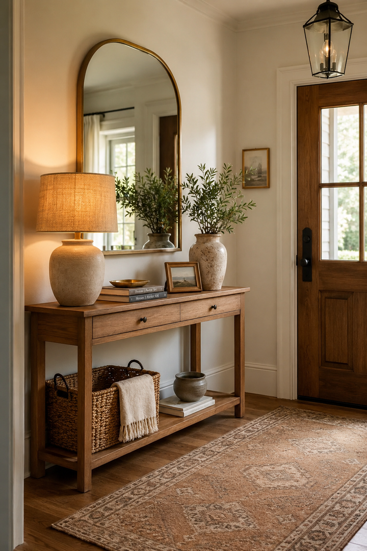 16 Warm Entryway Home Decor Ideas β inspiration 1 of 16