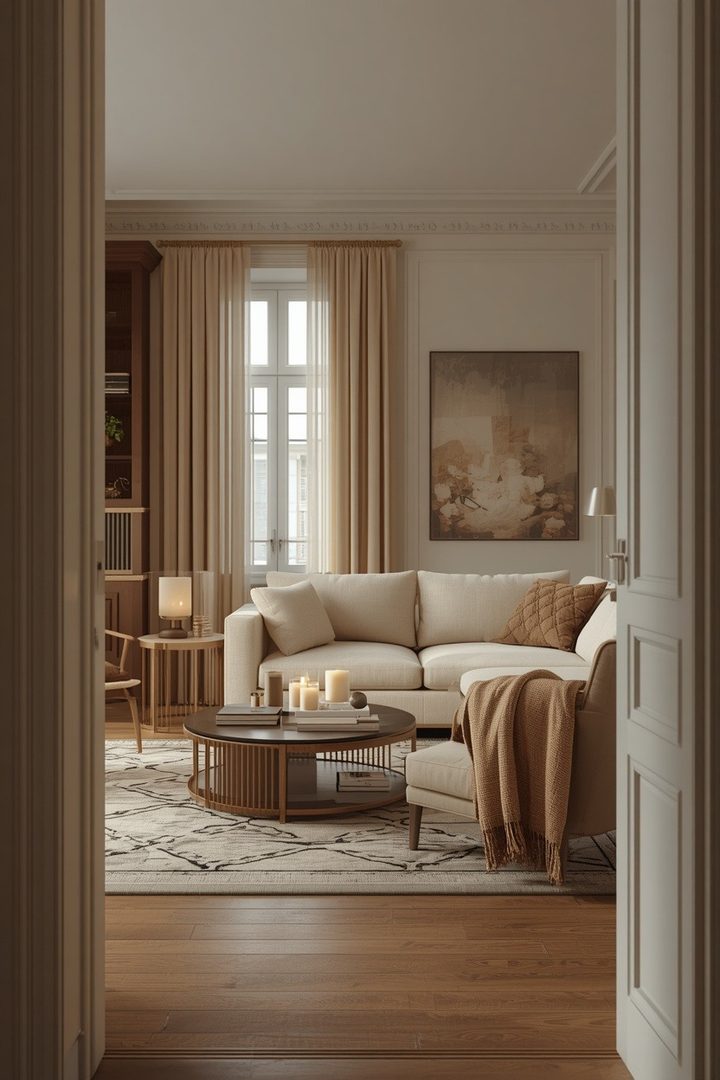 20 Elegant Apartment Living Room Ideas with Layered Cozy Details β inspiration 21 of 21