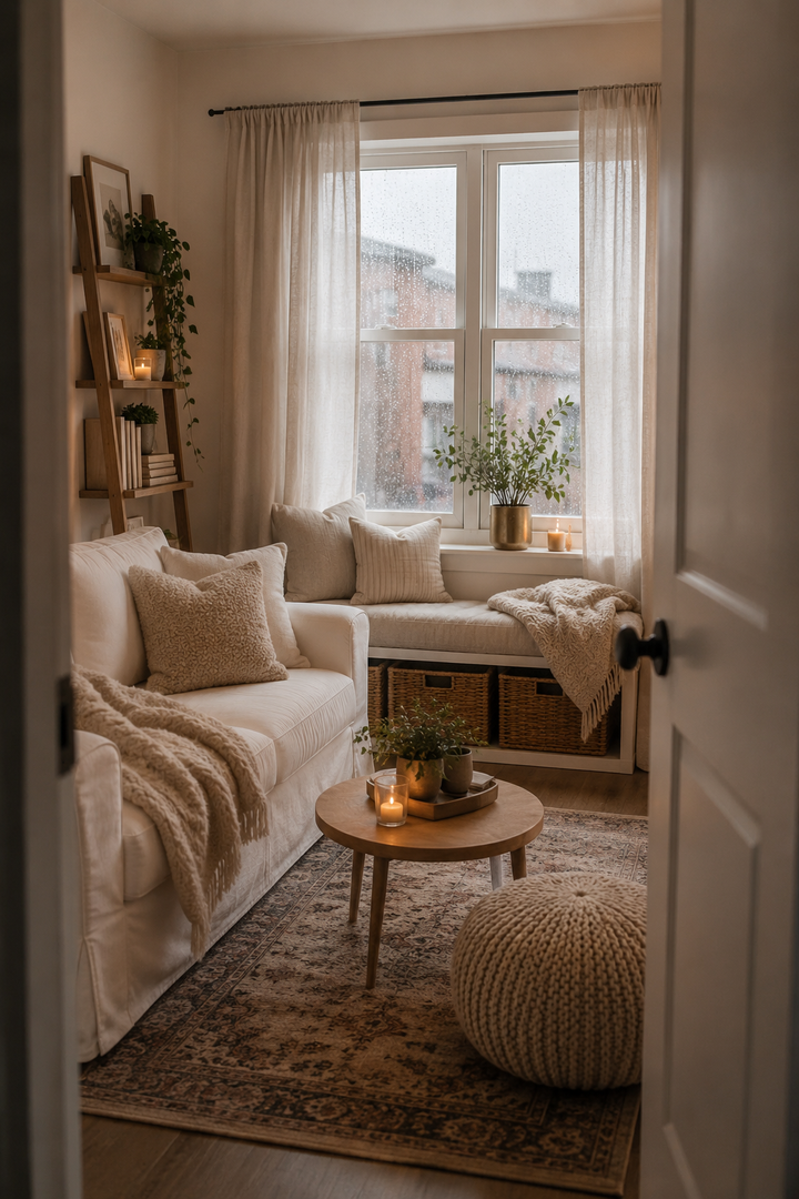24 Cozy Living Room Ideas for Small Spaces That Still Feel Warm and Stylish β inspiration 14 of 24