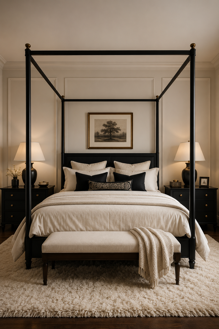 How to Use Black & Cream Bedroom for a Room That Feels Personal and Finished With a Calmer Finish… — inspiration 5 of 15