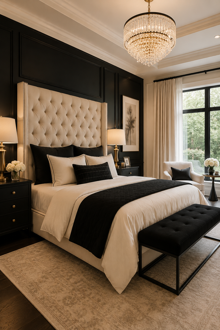 How to Use Black & Cream Bedroom for a Room That Feels Personal and Finished With a Calmer Finish… — inspiration 3 of 15