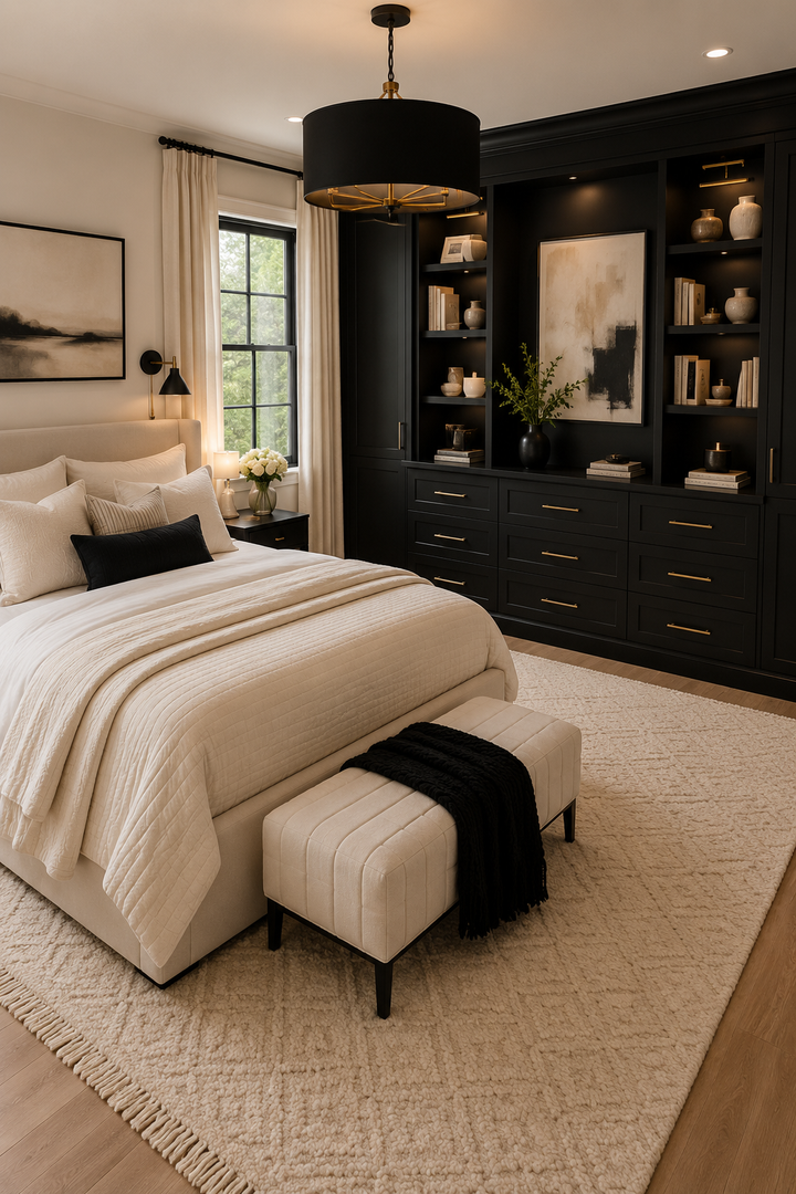 How to Use Black & Cream Bedroom for a Room That Feels Personal and Finished With a Calmer Finish… — inspiration 8 of 15