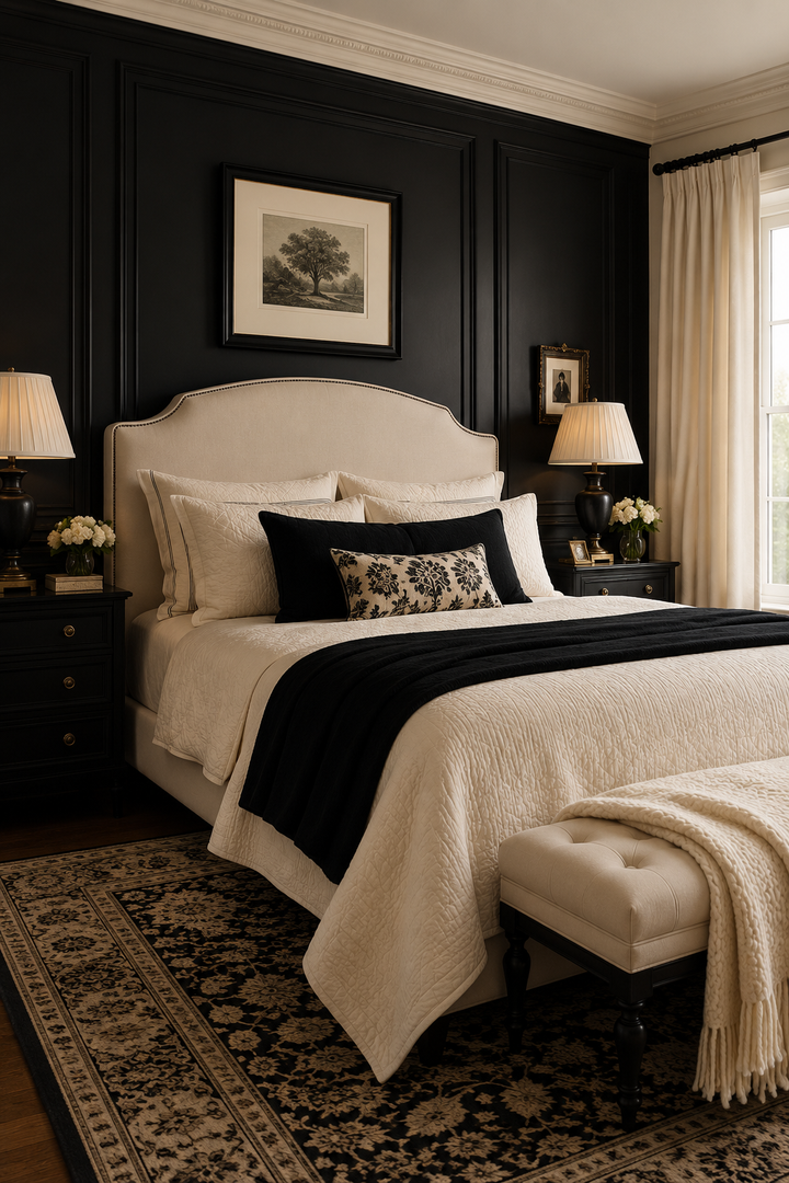 How to Use Black & Cream Bedroom for a Room That Feels Personal and Finished With a Calmer Finish… — inspiration 7 of 15