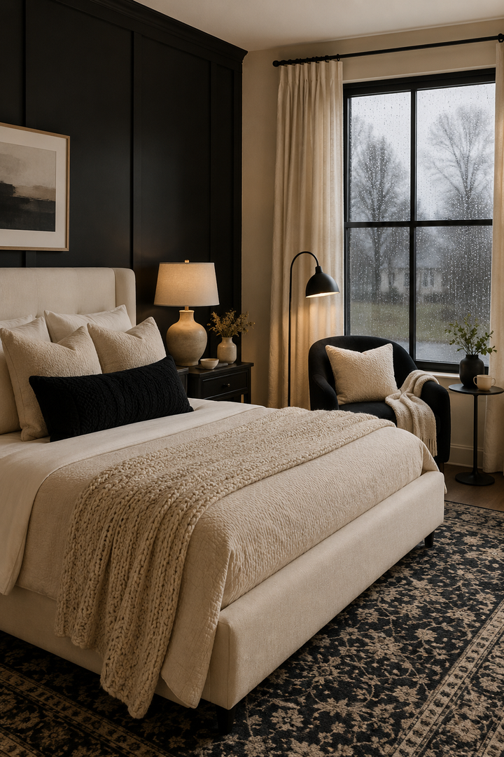 How to Use Black & Cream Bedroom for a Room That Feels Personal and Finished With a Calmer Finish… — inspiration 6 of 15