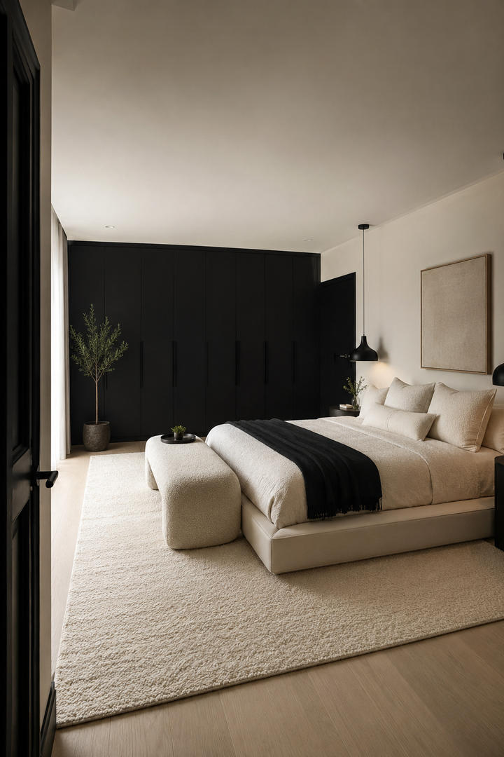 How to Use Black & Cream Bedroom for a Room That Feels Personal and Finished With a Calmer Finis… — inspiration 10 of 15
