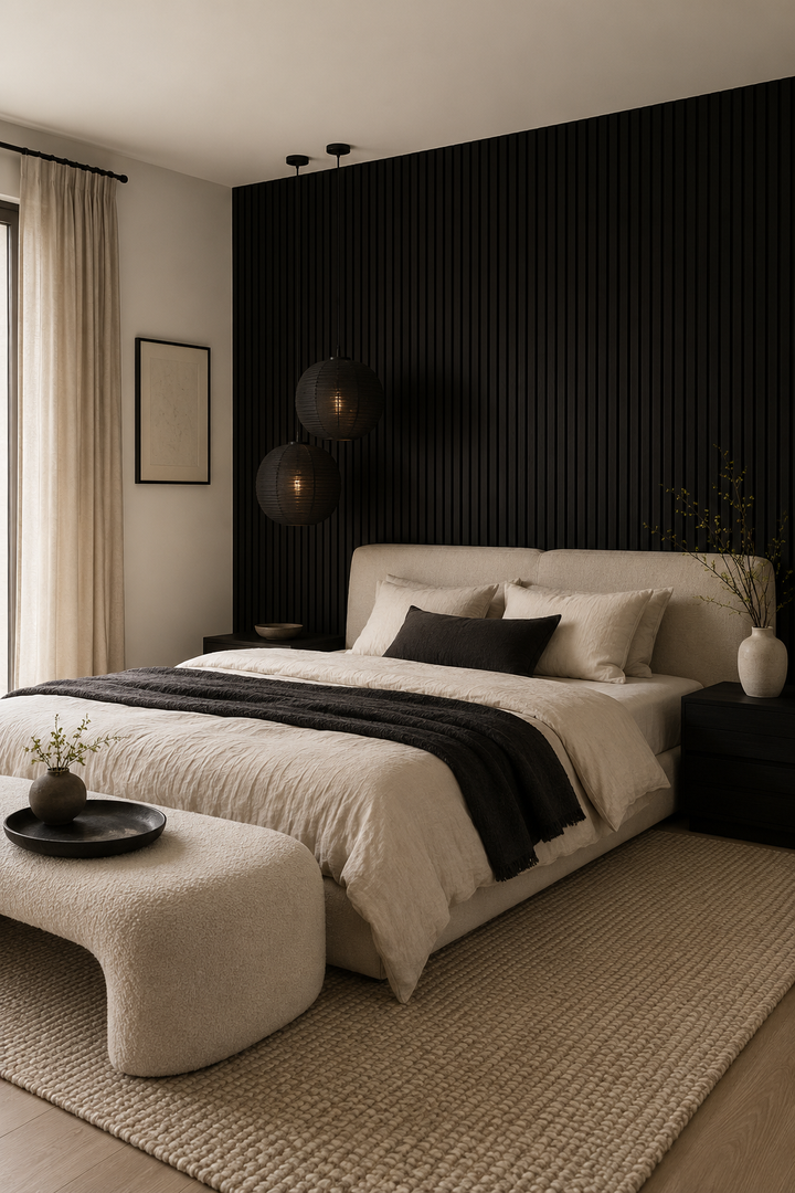 How to Use Black & Cream Bedroom for a Room That Feels Personal and Finished With a Calmer Finis… — inspiration 13 of 15
