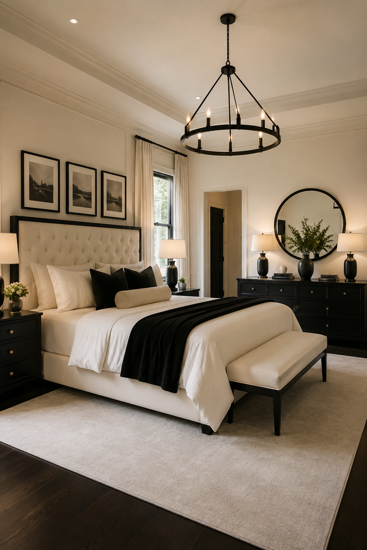 How to Use Black & Cream Bedroom for a Room That Feels Personal and Finished With a Calmer Finish… — inspiration 9 of 15