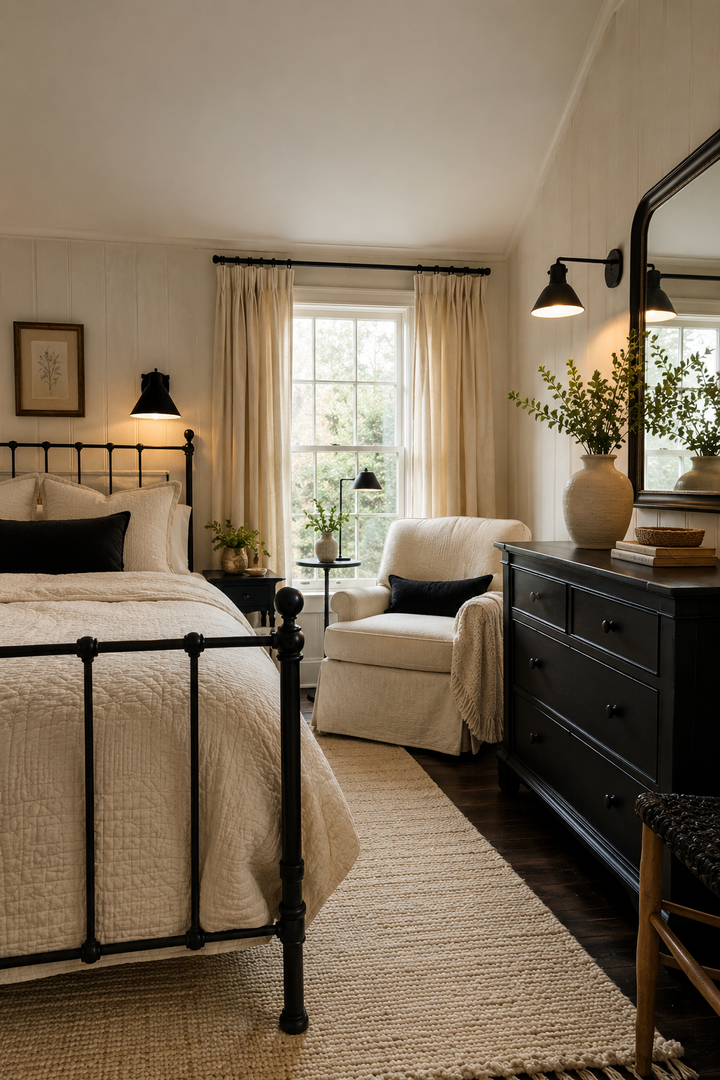 How to Use Black & Cream Bedroom for a Room That Feels Personal and Finished With a Calmer Finis… — inspiration 11 of 15