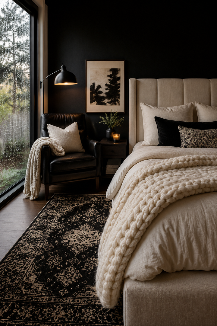 How to Use Black & Cream Bedroom for a Room That Feels Personal and Finished With a Calmer Finis… — inspiration 14 of 15