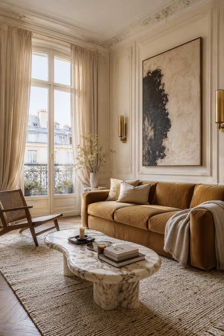 21 Luxe Apartment Decor Ideas with Cozy Details That Feel Designer — inspiration 9 of 21