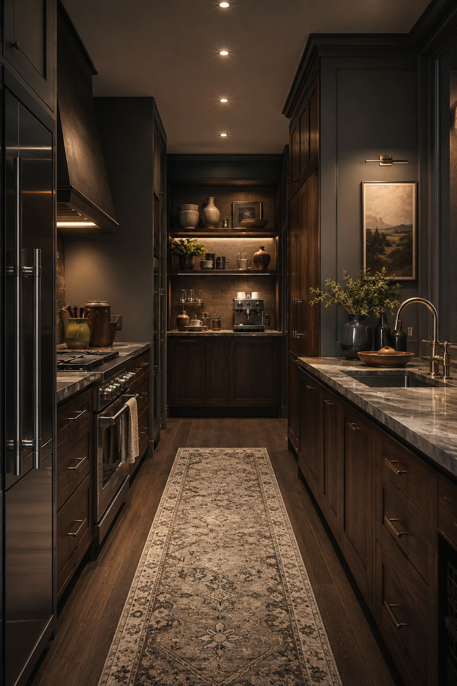 23 Slate Gray & Dark Walnut Kitchen Ideas for a welcoming atmosphere — inspiration 8 of 23