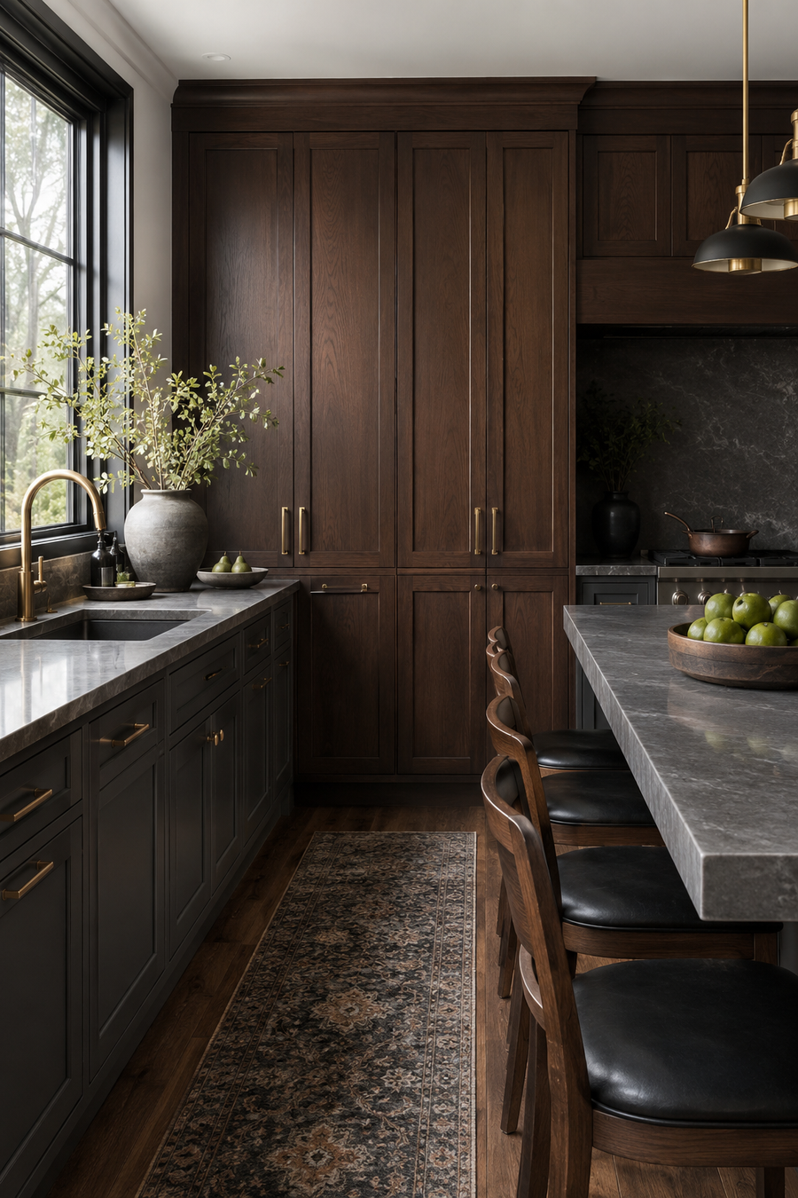 23 Slate Gray & Dark Walnut Kitchen Ideas for a welcoming atmosphere — inspiration 6 of 23