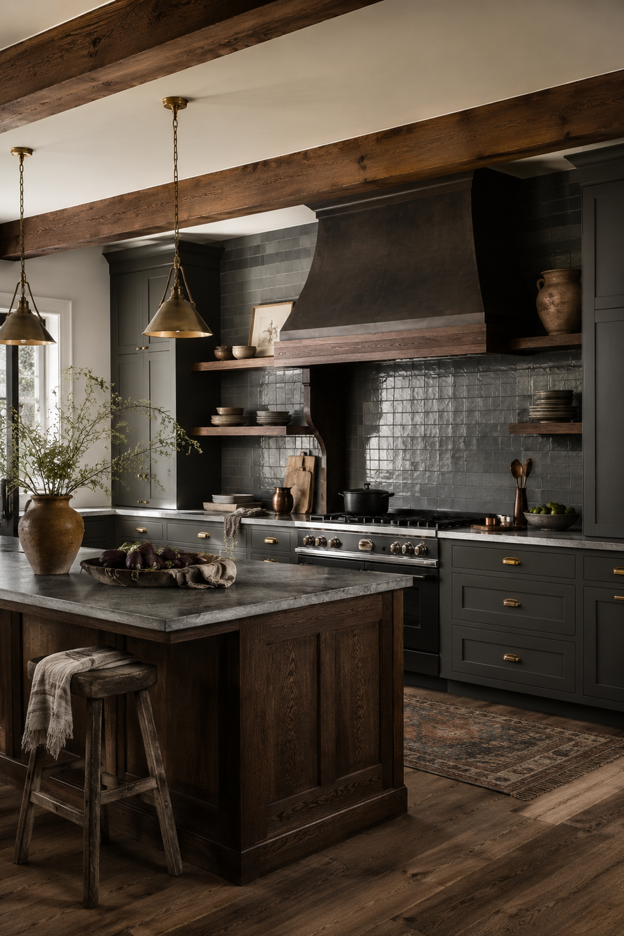 23 Slate Gray & Dark Walnut Kitchen Ideas for a welcoming atmosphere — inspiration 3 of 23