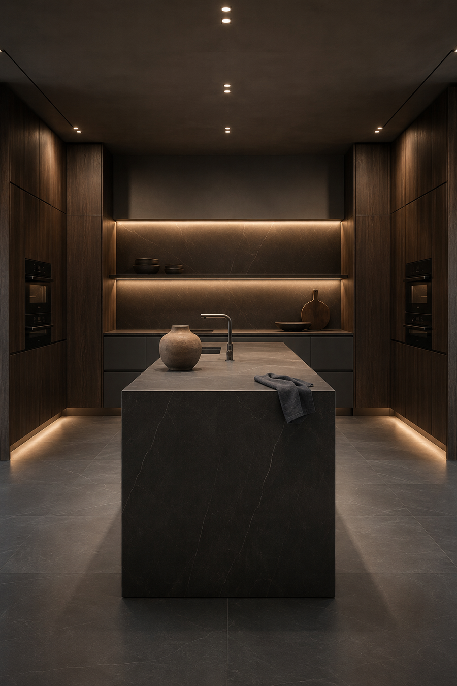 23 Slate Gray & Dark Walnut Kitchen Ideas for a welcoming atmosphere — inspiration 16 of 23