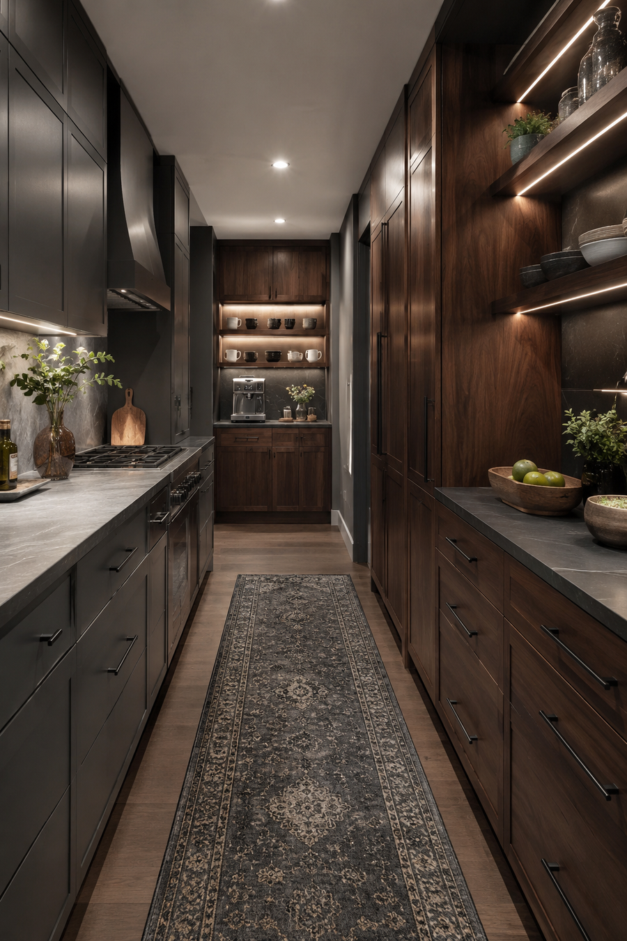 23 Slate Gray & Dark Walnut Kitchen Ideas for a welcoming atmosphere — inspiration 14 of 23