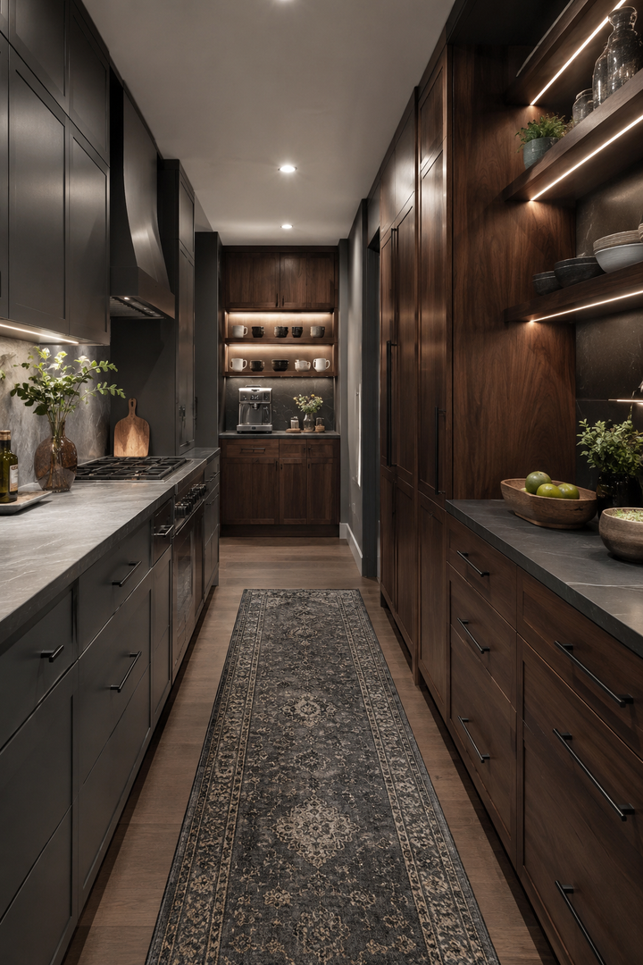 23 Slate Gray & Dark Walnut Kitchen Ideas for a welcoming atmosphere β inspiration 14 of 23