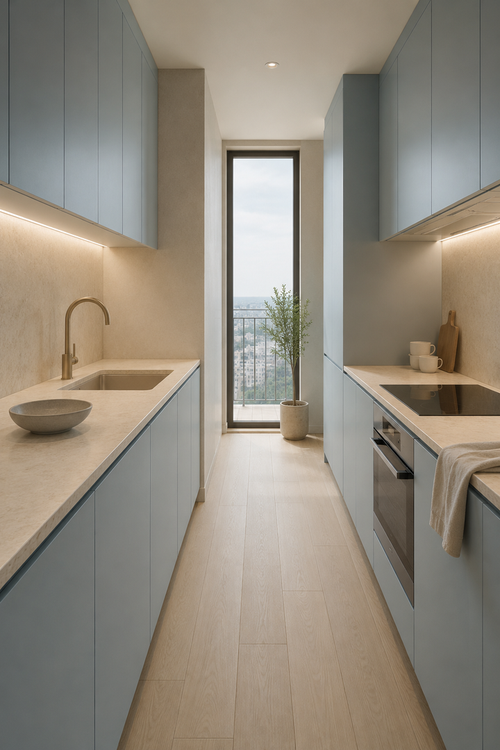 When Soft Blue & Sandy Sand Kitchen Ideas Start Feeling Beautifully Finished β inspiration 4 of 18