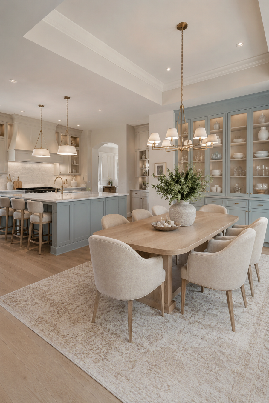 When Soft Blue & Sandy Sand Kitchen Ideas Start Feeling Beautifully Finished — inspiration 14 of 18