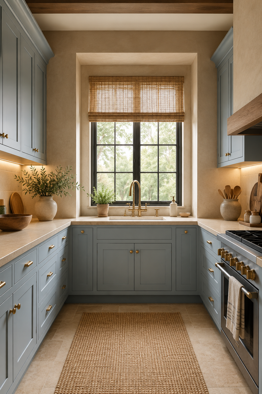 When Soft Blue & Sandy Sand Kitchen Ideas Start Feeling Beautifully Finished — inspiration 9 of 18